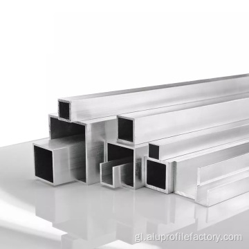 Perfil de aluminio extruído estándar de venda en quente